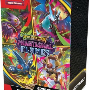 Pokémon TCG: Mega Evolution—Phantasmal Flames Booster Bundle – New & Sealed