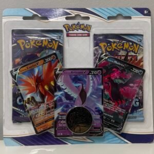 Pokémon Center Chilling Reign 2-Pack Blister – Galarian Zapdos V, Articuno V & Moltres V – New & Sealed