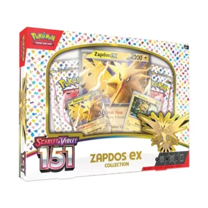 Pokémon TCG Scarlet & Violet 3.5 – 151 Zapdos EX Collection | Mecville