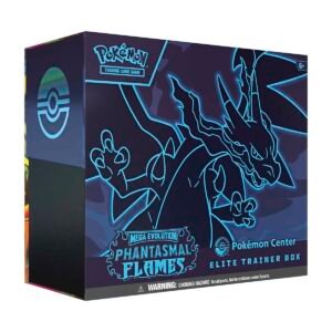 Pokémon TCG Phantasmal Flames Elite Trainer Box – Pokémon Center – New & Sealed