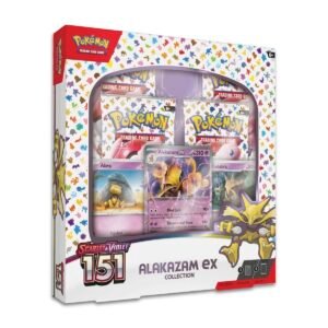 Pokémon TCG Scarlet & Violet 3.5 – Pokémon 151 Alakazam ex Box  New & Factory Sealed