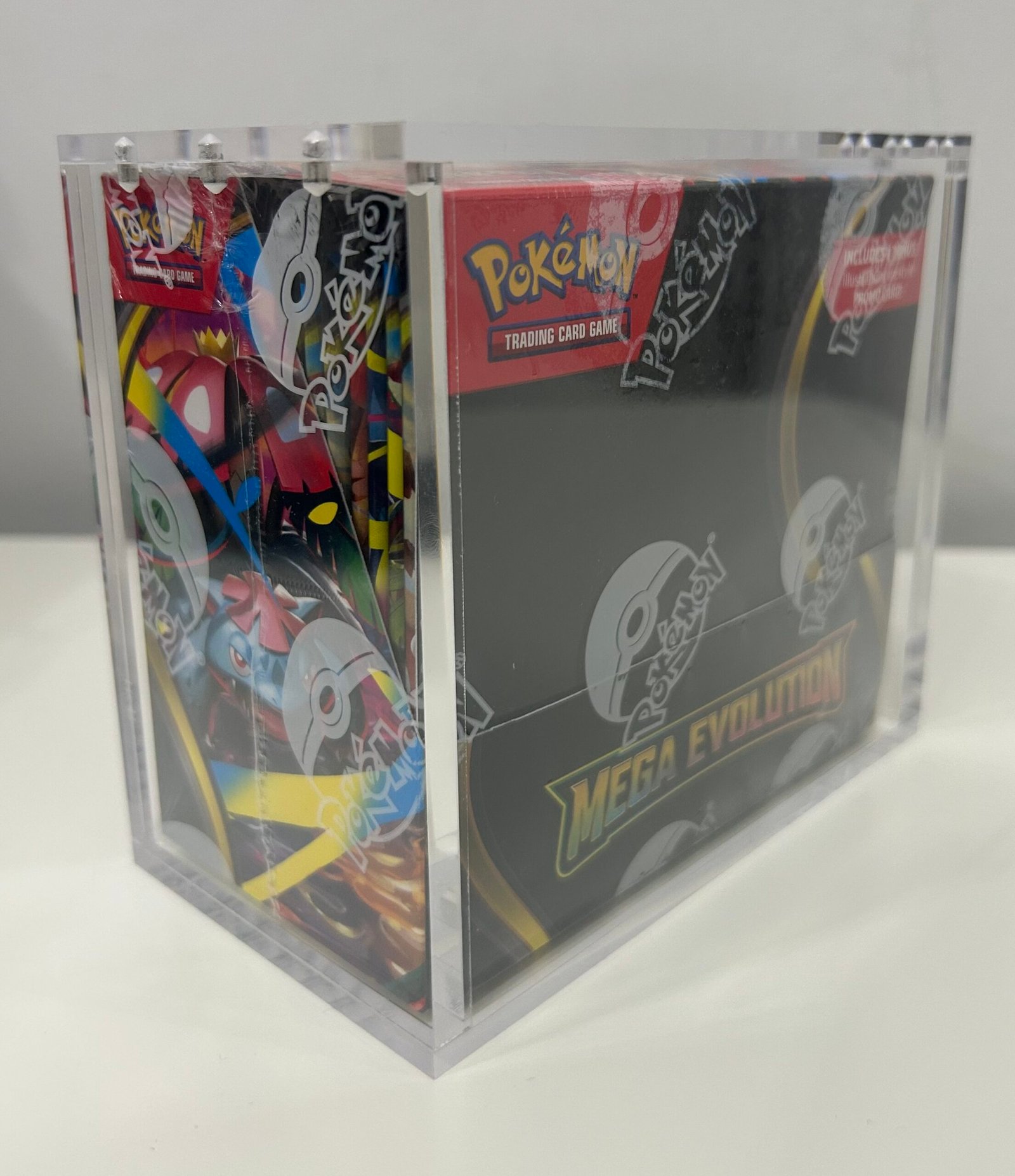 🌟 Pokémon TCG Mega Evolution Enhanced Booster Display Box (36 Packs) + Box Topper & Magnetic Acrylic Case 🔥🧬 - Image 6