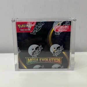 🌟 Pokémon TCG Mega Evolution Enhanced Booster Display Box (36 Packs) + Box Topper & Magnetic Acrylic Case 🔥🧬