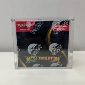 🌟 Pokémon TCG Mega Evolution Enhanced Booster Display Box (36 Packs) + Box Topper & Magnetic Acrylic Case 🔥🧬