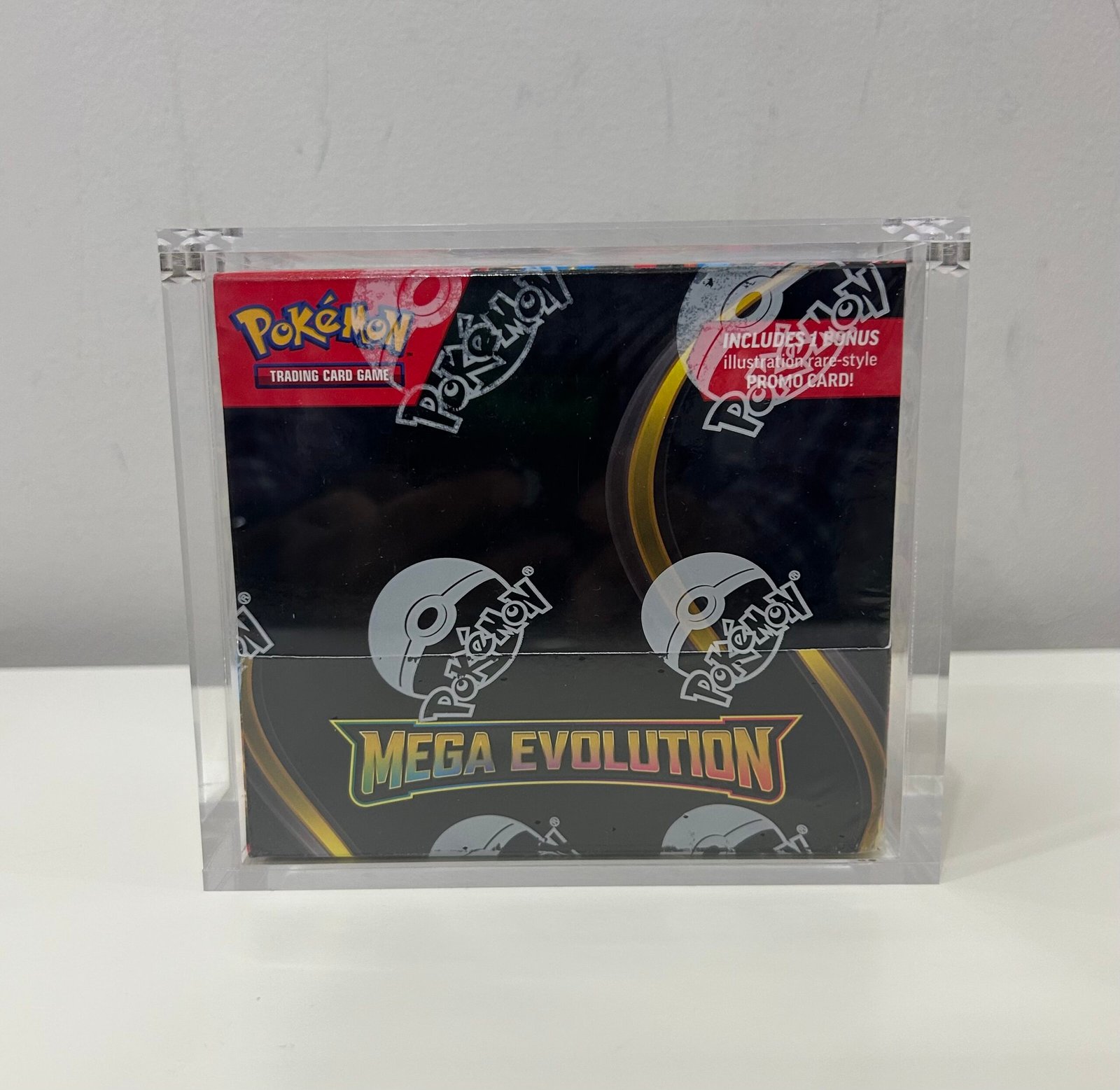 🌟 Pokémon TCG Mega Evolution Enhanced Booster Display Box (36 Packs) + Box Topper & Magnetic Acrylic Case 🔥🧬