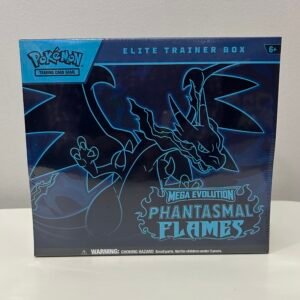 🌟 Pokémon TCG Mega Evolution—Phantasmal Flames Elite Trainer Box (9 Packs + Full-Art Promo) 🔥🧬
