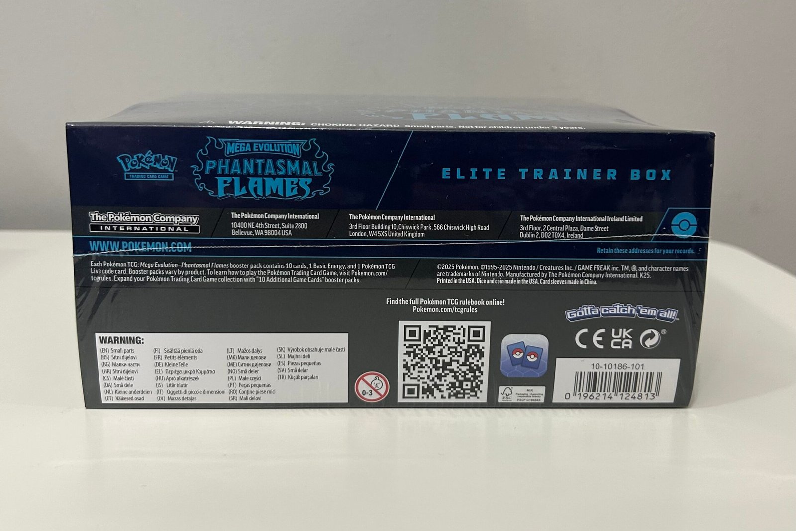 🌟 Pokémon TCG Mega Evolution—Phantasmal Flames Elite Trainer Box (9 Packs + Full-Art Promo) 🔥🧬 - Image 3