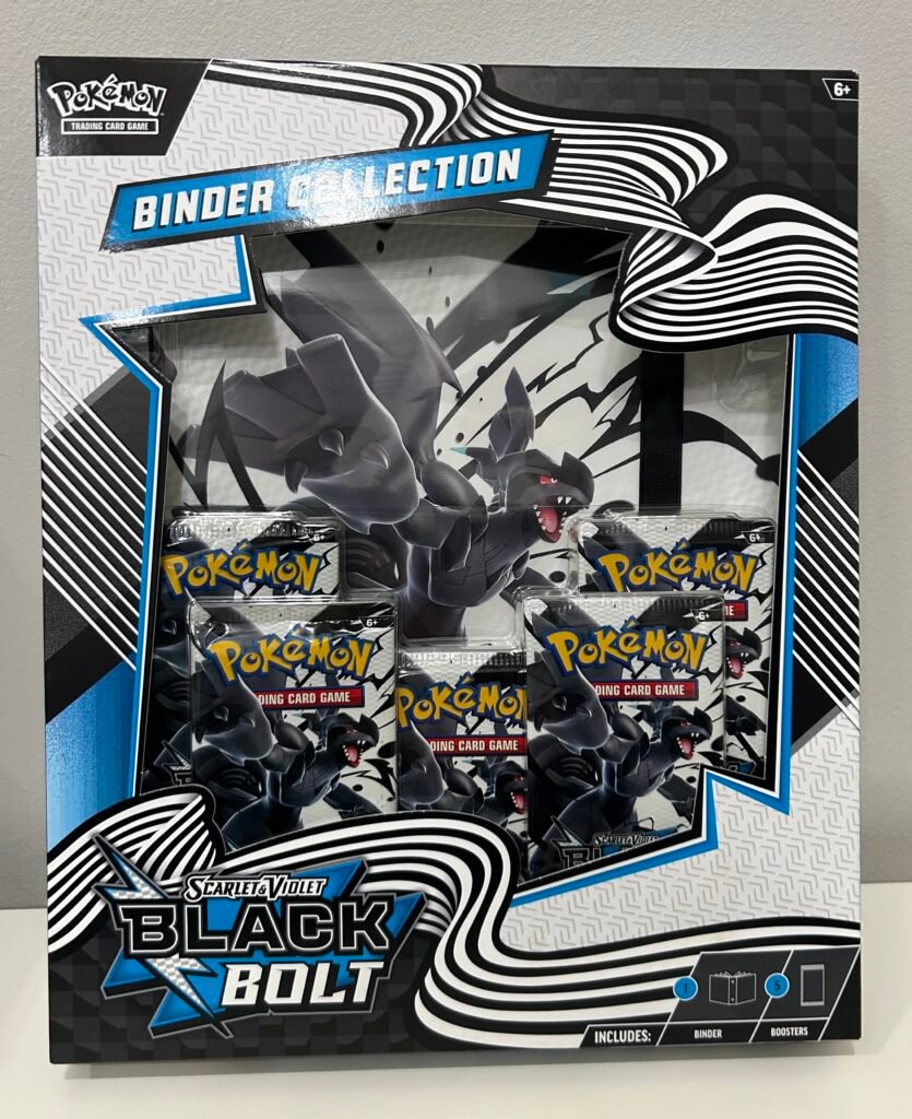 🌟 Pokémon TCG Scarlet & Violet – Black Bolt or White Flare Binder Collection ⚡📘