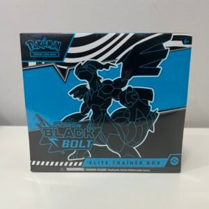 🌟 Pokémon TCG Scarlet & Violet — Black Bolt or White Flare Elite Trainer Box (Zekrom) ⚡🐉