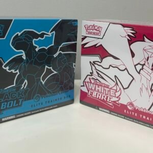 🌟 Pokémon Center TCG Black Bolt & White Flare Elite Trainer Box Set