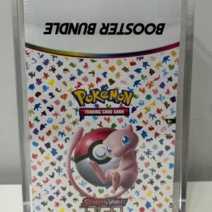 🌟 Pokémon 151 Booster Bundle x10 (English) + Magnetic Acrylic Display – Sealed 🎴💎