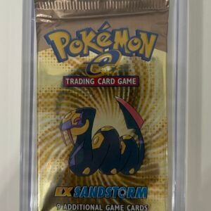 Pokemon EX Sandstorm Seviper Booster Pack Sealed English 2003 w/ Magnetic Case