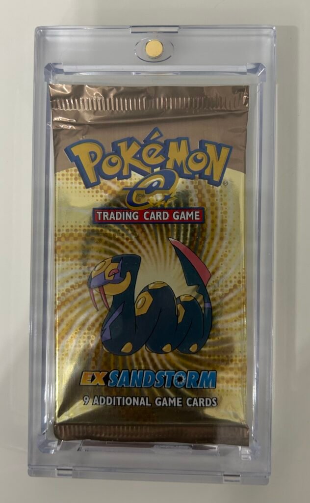 Pokemon EX Sandstorm Seviper Booster Pack Sealed English 2003 w/ Magnetic Case