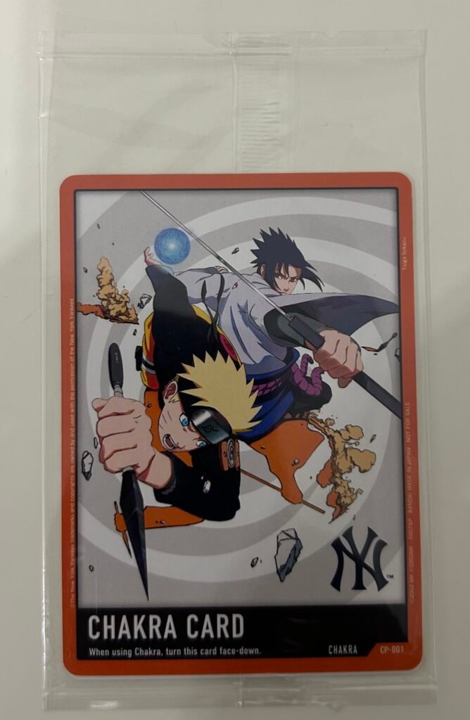 Naruto x New York Yankees 2026 Promo Card Stadium Exclusive | Bandai (CP-001)